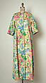 Housecoat, House of Balenciaga (French, founded 1937), silk, French