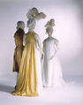 Evening dress, cotton, American