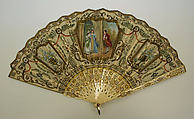 Fan, Tiffany & Co. (1837–present), silk, American