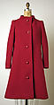 Coat, Pierre Cardin (French (born Italy), San Biagio di Callalta 1922–2020 Neuilly), wool, French
