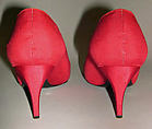 Evening shoes, Roger Vivier (French, 1913–1998), silk, French