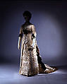 Dinner dress, Mon. Vignon (French), silk, glass, French