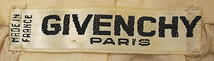 Evening coat, House of Givenchy (French, founded 1952), silk, French