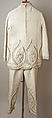 Pajamas, Valentino (Italian, born 1932), cotton, Italian