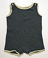 Bathing suit, wool, American