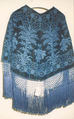 Mantle, silk, American or European