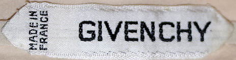 Evening ensemble, (a, b) House of Givenchy (French, founded 1952), synthetic fiber, silk, leather, French