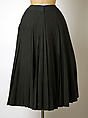 Skirt, House of Dior (French, founded 1946), wool, French