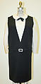 Ensemble, Norman Norell  American, (a) wool; (c) silk, American