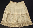 Dress, cotton, American