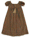 Dress, cotton, American