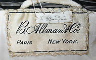 Evening wrap, B. Altman &amp; Co. (American, 1865–1990), silk, American