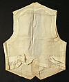 Vest, cotton, American