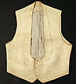 Vest, cotton, American