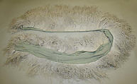 Ensemble, feathers, rayon, American