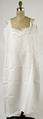 Chemise, linen, probably American