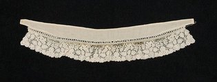 Collar, Cotton, linen, Belgian