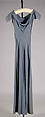 Evening dress, Silk, American