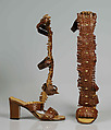 Sandals, Beth Levine American, Leather, American