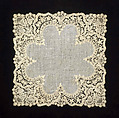 Handkerchief, cotton, linen, Belgian