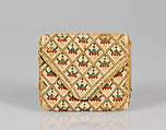 Purse, Silk, paper, linen, American