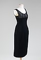 Dress, Charles James (American, born Great Britain, 1906–1978), wool, silk, American