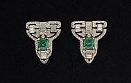 Clip, Metal, rhinestones, American