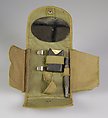 Military Ensemble, Cotton, metal, leather, wool, silk, glass, synthetic, American