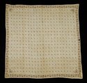 Kerchief, Cotton, probably American
