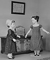 Dress, cotton, American