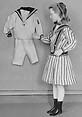 Sailor suit, cotton, British