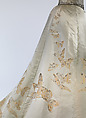 Ball gown, House of Worth (French, 1858–1956), silk, rhinestones, metal, French