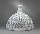 Ball gown, Dolce & Gabbana (Italian, founded 1985), silk, cotton, metal, synthetic, Italian