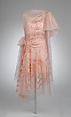 Evening dress, Madeleine Vionnet (French, Chilleurs-aux-Bois 1876–1975 Paris), silk, rayon, French