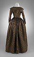 Redingote, silk, French