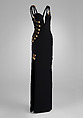 Dress, Gianni Versace (Italian, founded 1978), silk, metal, synthetic, Italian