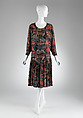 Dress, Textile manufactured by H.R. Mallinson & Co. (American, 1895–1952), silk, American
