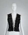 Vest, Maison Margiela  French, leather, polyester, synthetic, French