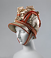 Hat, Edmé-François Herbault Despauvaux  French, silk, French