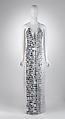 Dress, Hussein Chalayan (British, born Cyprus, 1970), silk, plastic (acrylic), British