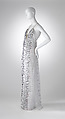 Dress, Hussein Chalayan (British, born Cyprus, 1970), silk, plastic (acrylic), British