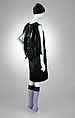 Ensemble, Prada (Italian, founded 1913), (a) wool, silk, synthetic, feathers, (b) wool, (c, d) silk, Italian