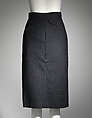 Skirt, Alexander McQueen  British, wool, metal, British