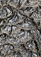 Ensemble, Alexander McQueen (British, founded 1992), (a) silk, metal, glass; (b) silk, metal; (c) synthetic fiber, metal, glass; (d, e) metal, leather, silk, glass, British
