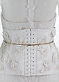 Wedding Ensemble, House of Givenchy (French, founded 1952), (a) silk, synthetic, cotton, metal; (b) synthetic, cotton, metal; (c) silk, cotton, synthetic; (d) silk, metal; (e) metal, silk; (f) silk, French