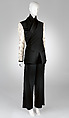 Jacket, Jean Paul Gaultier  French, (a) cotton, rayon, wool, metal, (b) wool, acetate, rayon, French