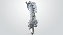 Ensemble, Viktor &amp; Rolf (Dutch, founded 1993), polyester, synthetic, metal, Dutch