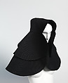 Hat, Yves Saint Laurent (French, founded 1961), wool, silk, French