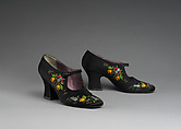 Shoes, Herbert Levine Inc. (American, founded 1949), satin, leather, American