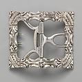 Shoe buckles, metal, British